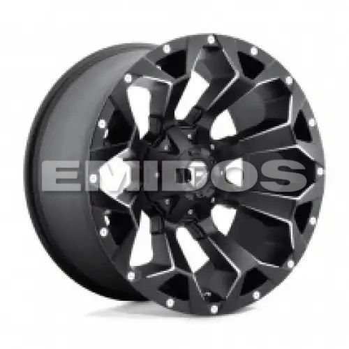 FUEL D546 ASSAULT MATTE BLACK MILLED 5x114.3/127 18R 9 78.1 -12