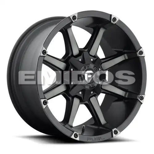 FUEL D556 COUPLER MATTE BLACK DOUBLE DARK TINT 6x135/139.7 18R 9 106.1 1