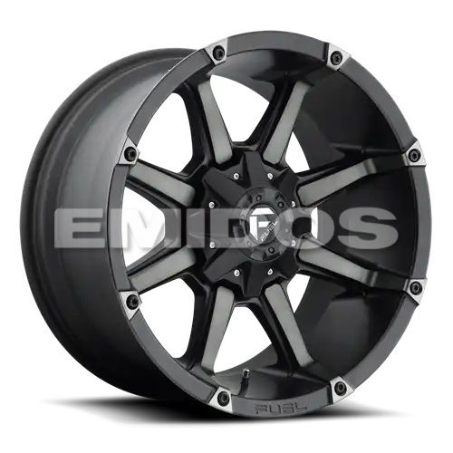 FUEL D556 COUPLER MATTE BLACK DOUBLE DARK TINT 6x139.7 20R 9 108 20