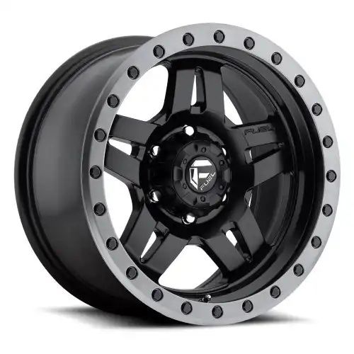 FUEL D557 ANZA MATTE BLACK GUN METAL RING 5x127 17R 8.5 78.1 6