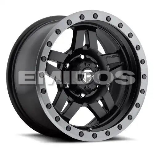 FUEL D557 ANZA MATTE BLACK GUN METAL RING 6x120 18R 8 67.06 27