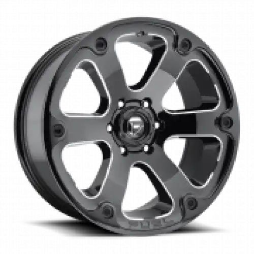 FUEL D562 BEAST GLOSS BLACK MILLED 5x127 20R 9 78.1 1