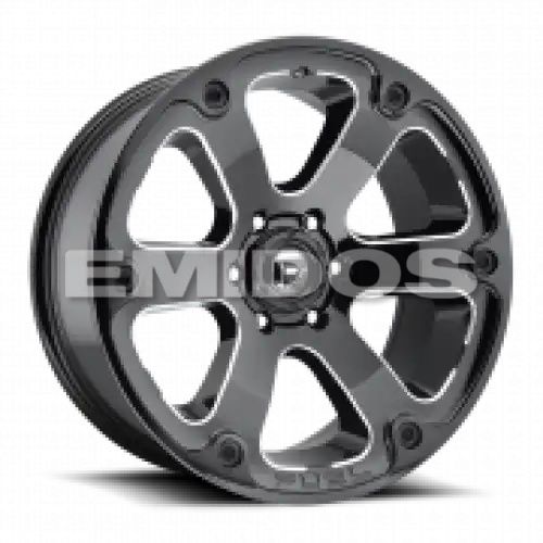 FUEL D562 BEAST GLOSS BLACK MILLED 5x127 20R 9 78.1 1
