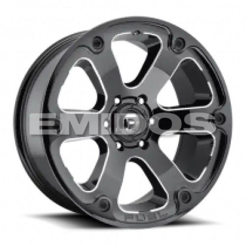 FUEL D562 BEAST GLOSS BLACK MILLED 6x135 20R 9 87.1 20