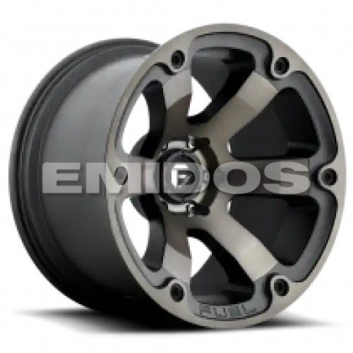 FUEL D564 BEAST MATTE BLACK DOUBLE DARK TINT 6x139.7 18R 9 108 20
