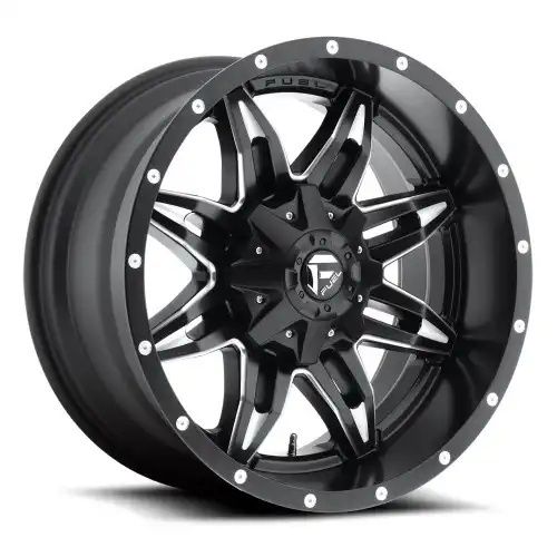 FUEL D567 LETHAL MATTE BLACK MILLED 5x139.7/150 18R 9 110.1 20