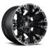 FUEL D569 VAPOR MATTE BLACK DOUBLE DARK TINT 8x170 18R 9 125.1 -12