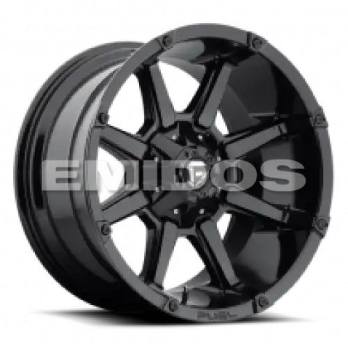 FUEL D575 COUPLER GLOSS BLACK 6x135/139.7 20R 10 106.1 -24