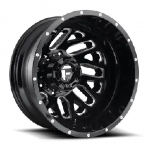FUEL D581 TRITON GLOSS BLACK MILLED 8x200 20R 8.25 142 -176