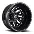 FUEL D581 TRITON GLOSS BLACK MILLED 8x200 20R 8.25 142 -176