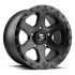 FUEL D589 RIPPER MATTE BLACK GLOSS BLACK LIP 5x150 20R 9 110.1 1