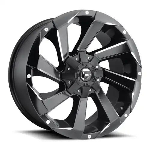 FUEL D592 RAZOR MATTE BLACK MILLED 5x114.3/127 17R 9 78.1 -12