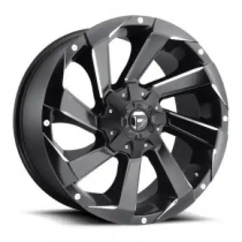 FUEL D592 RAZOR MATTE BLACK MILLED 5x139.7/150 20R 9 110.1 1
