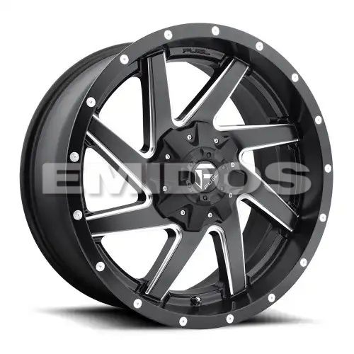 FUEL D594 RENEGADE MATTE BLACK MILLED 8x170 20R 9 125.1 1
