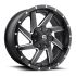 FUEL D594 RENEGADE MATTE BLACK MILLED 8x170 20R 9 125.1 1