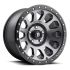FUEL D601 VECTOR MATTE GUN METAL BLACK BEAD RING 6x135 20R 10 87.1 -18