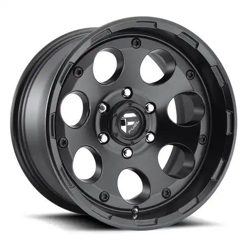 FUEL D608 ENDURO MATTE BLACK 6x139.7 18R 9 108 1