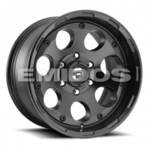 FUEL D608 ENDURO MATTE BLACK 6x139.7 20R 9 108 1