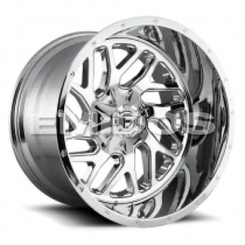 FUEL D609 TRITON CHROME PLATED 8x165.1 20R 9 125.1 1