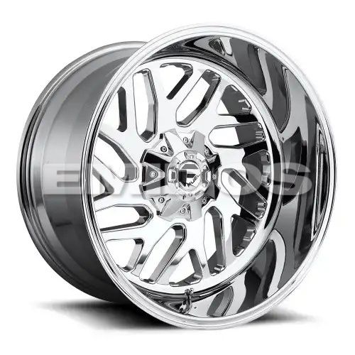 FUEL D609 TRITON CHROME PLATED 8x165.1 24R 12 125.1 -44