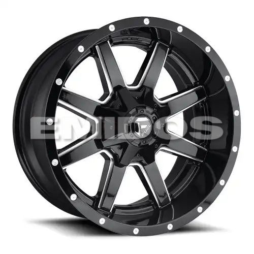 FUEL D610 MAVERICK GLOSS BLACK MILLED 5x114.3/127 18R 9 78.1 -12