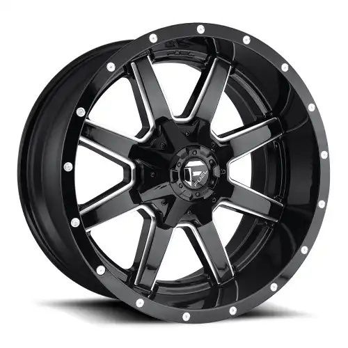 FUEL D610 MAVERICK GLOSS BLACK MILLED 6x135/139.7 18R 9 106.1 14