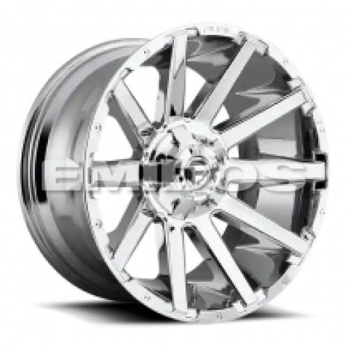 FUEL D614 CONTRA CHROME PLATED 8x170 20R 10 125.1 -18