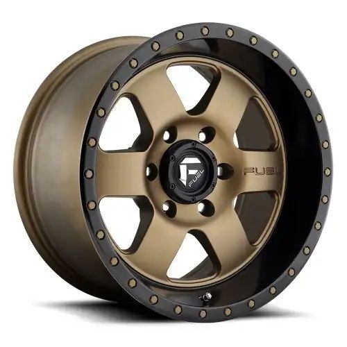 FUEL D617 PODIUM MATTE BRONZE BLACK BEAD RING 6x139.7 18R 9 106.1 19