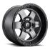 FUEL D619 PODIUM MATTE GUN METAL BLACK BEAD RING 5x127 20R 9 78.1 1