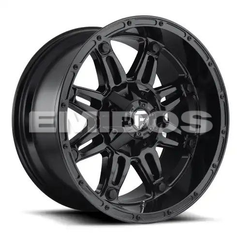 FUEL D625 HOSTAGE GLOSS BLACK 6x120/139.7 20R 9 78.1 19