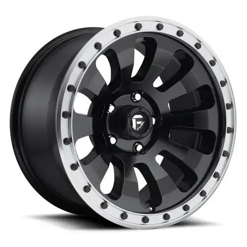 FUEL D629 TACTIC MATTE BLACK MACHINED RING 5x127 18R 9 78.1 1