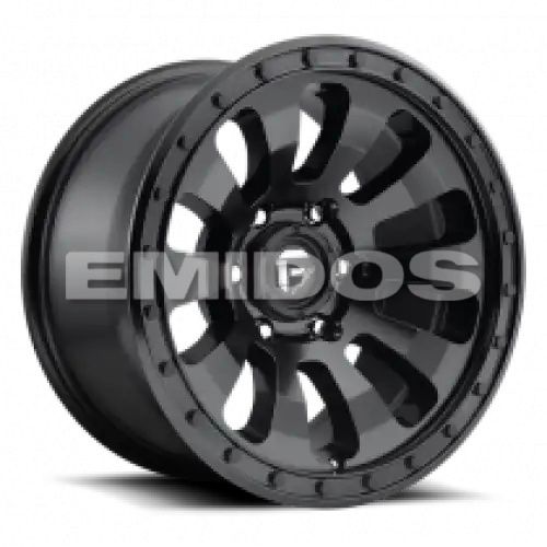 FUEL D630 TACTIC MATTE BLACK 5x127 18R 9 71.5 20
