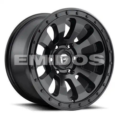 FUEL D630 TACTIC MATTE BLACK 6x139.7 18R 9 108 -12