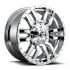 FUEL D631 SLEDGE CHROME PLATED 8x165.1 20R 9 125.1 1