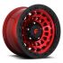FUEL D632 ZEPHYR CANDY RED BLACK BEAD RING 5x127 17R 9 71.5 -12