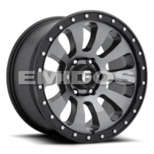 FUEL D648 TACTIC MATTE GUN METAL BLACK BEAD RING 5x150 18R 9 110.1 20