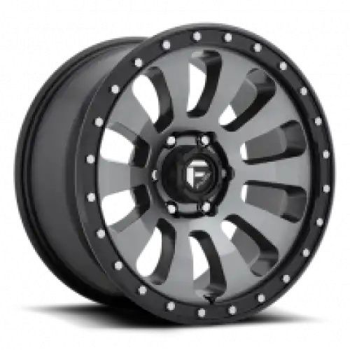 FUEL D648 TACTIC MATTE GUN METAL BLACK BEAD RING 5x127 18R 9 71.5 20