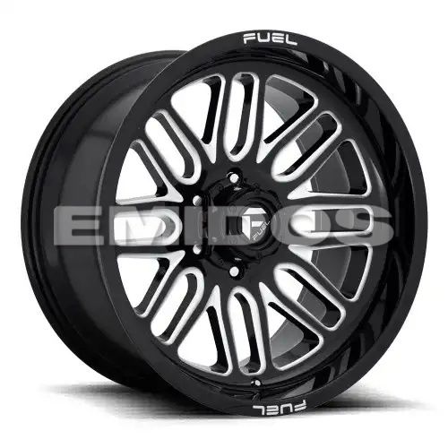 FUEL D662 IGNITE GLOSS BLACK MILLED 6x135 20R 9 87.1 19