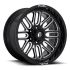 FUEL D662 IGNITE GLOSS BLACK MILLED 5x127 22R 10 78.1 -18
