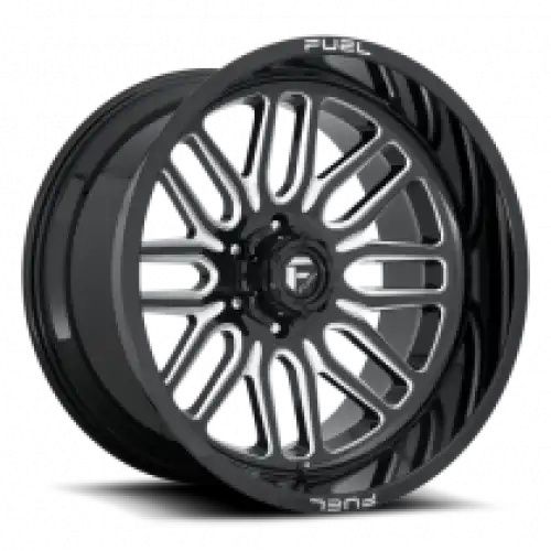 FUEL D662 IGNITE GLOSS BLACK MILLED 8x165.1 22R 12 125.1 -43