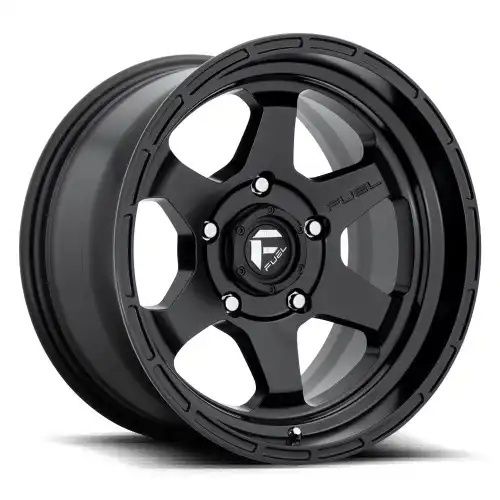 FUEL D664 SHOK MATTE BLACK 5x127 17R 10 71.5 -18