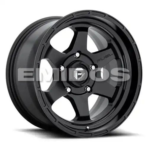 FUEL D664 SHOK MATTE BLACK 6x139.7 17R 9 106.1 20