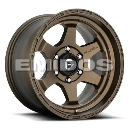 FUEL D666 SHOK MATTE BRONZE 6x135 17R 9 87.1 1