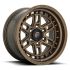 FUEL D669 NITRO MATTE BRONZE 6x139.7 17R 9 106.1 1