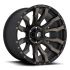 FUEL D674 BLITZ MATTE BLACK DOUBLE DARK TINT 5x127 17R 9 71.5 -12