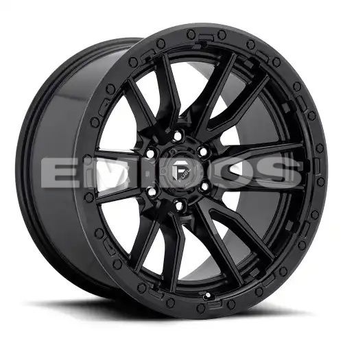 FUEL D679 REBEL MATTE BLACK 6x135 18R 9 87.1 20