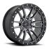 FUEL D680 REBEL MATTE GUN METAL BLACK BEAD RING 5x139.7 18R 9 78.1 20