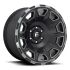 FUEL D686 VENGEANCE MATTE BLACK DOUBLE DARK TINT 5x127 20R 9 71.5 1