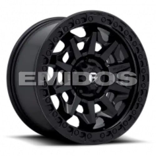 FUEL D694 COVERT MATTE BLACK 6x139.7 17R 8.5 106.1 BNK