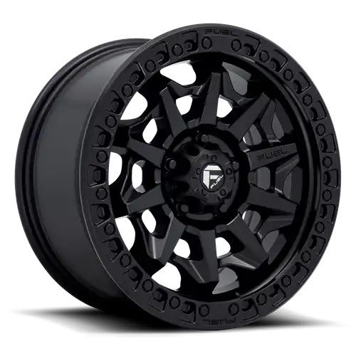 FUEL D694 COVERT MATTE BLACK 8x180 18R 9 124.2 1
